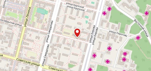 Козерог на карте