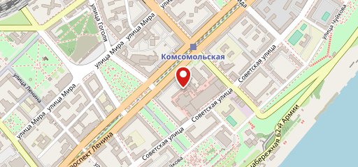 Подъезд на карте