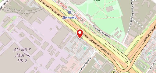 Крафт на Динамо на карте