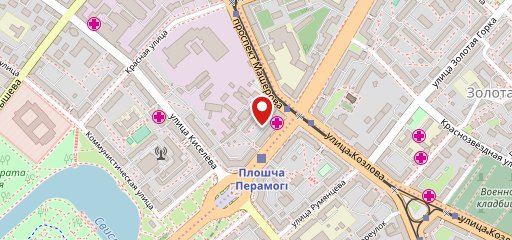Крама на карте