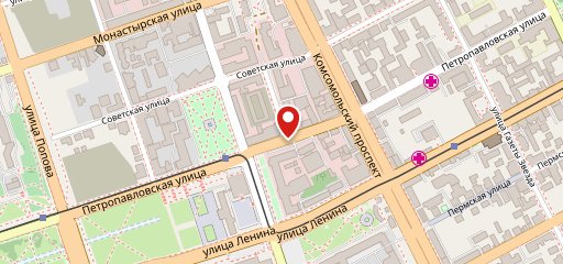 Крапива на карте