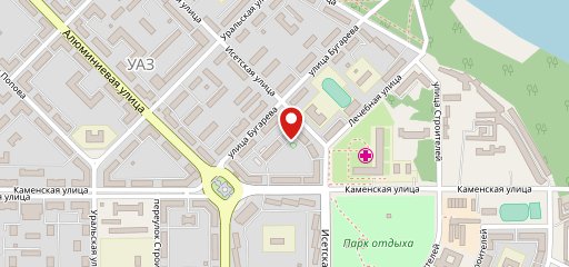 Красная горка на карте