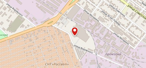 Красная Площадь на карте