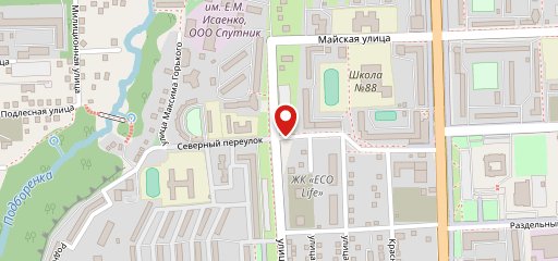 Красная Поляна на карте