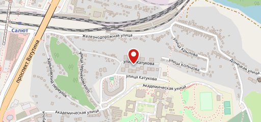 Красная рябина на карте