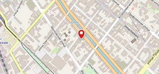 Красная столовая на карте