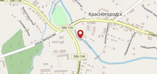 Красногородский хлебокомбинат на карте