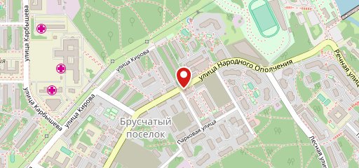 Красногорский пекарь на карте