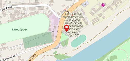Красноярская Государственная Медицинская Академия, Столовая на карте