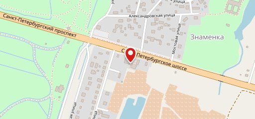 Красный кабачок на карте