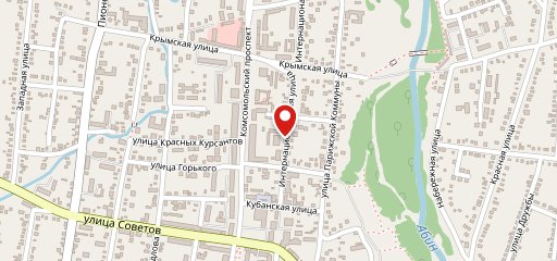 Красный Кенгуру на карте