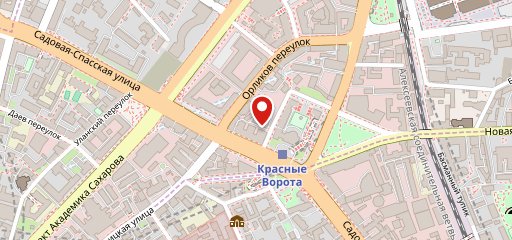 Красные Ворота на карте