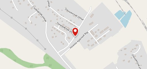 Красный Бор на карте