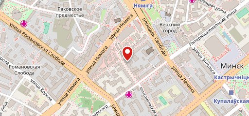 Красный дворик на карте