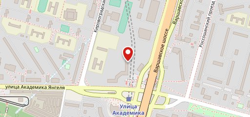 Красный крокодил на карте