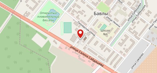 Красный перец на карте
