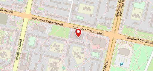 Красный пищевик на карте