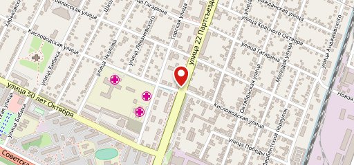 Красный Восток на карте