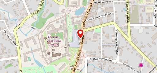 Красные Палаты на карте