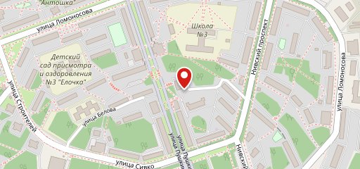 Красти Краб на карте