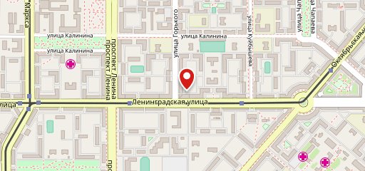 Крема на карте