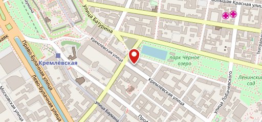 Кремлевское на карте