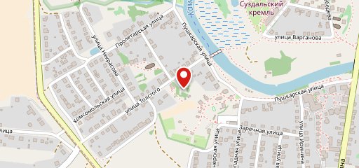 Кремлин на карте