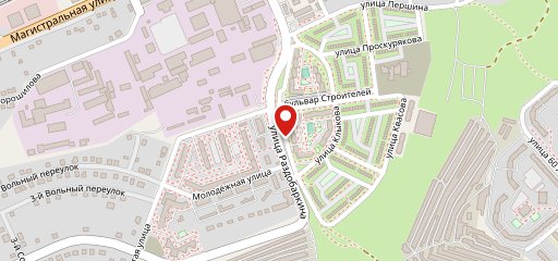 Крендель на карте