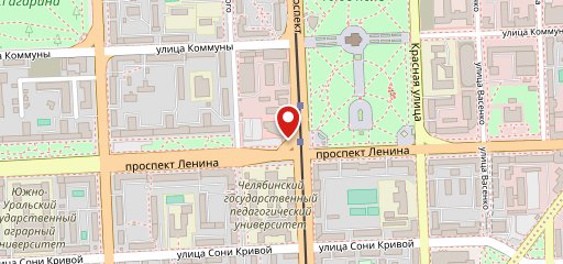 Крендель на карте