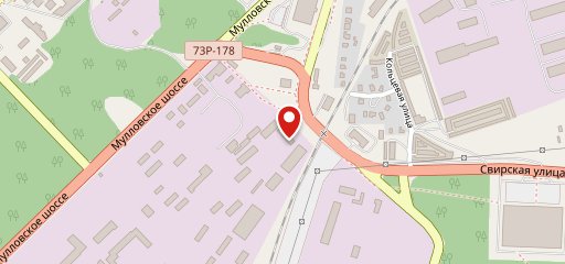 Крендель на карте