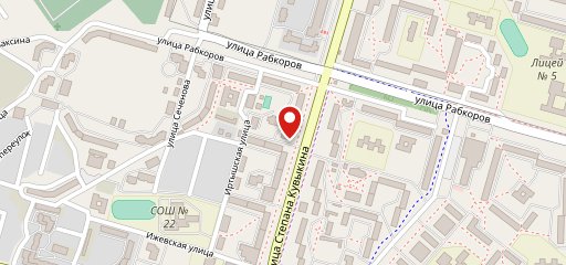 Крендель на карте