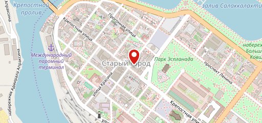 Фабрика кренделей на карте