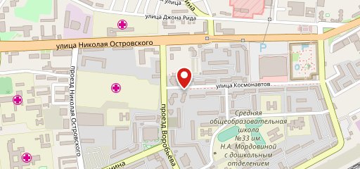 Крендель на карте