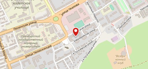 Крендель на карте