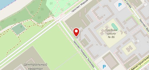 Крендель на карте
