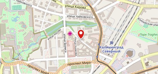 Крендель на карте