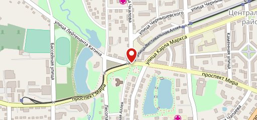 Крендель на карте
