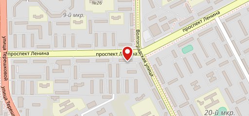 Крендель на карте