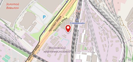 Крендель на карте
