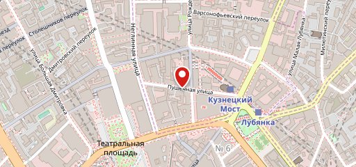 Крендель на карте