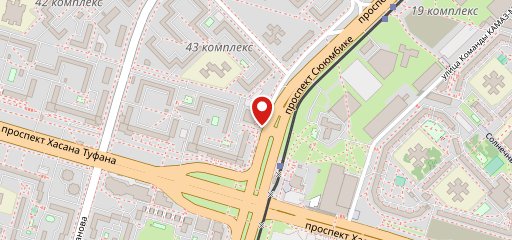 Крендель на карте