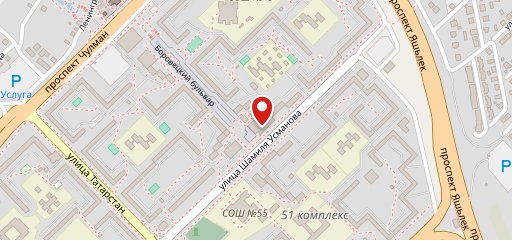 Крендель на карте
