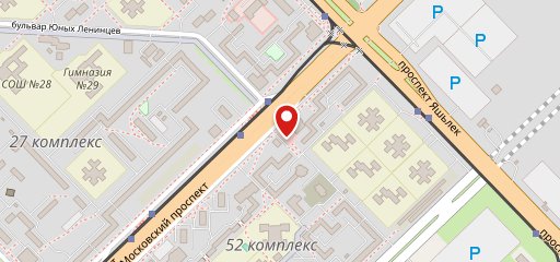Крендель на карте