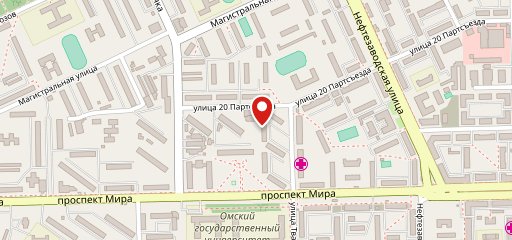 Крендель на карте