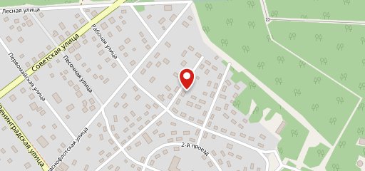 Крендель на карте