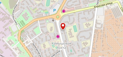 Крендель на карте