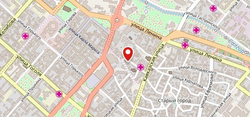 Крендель на карте