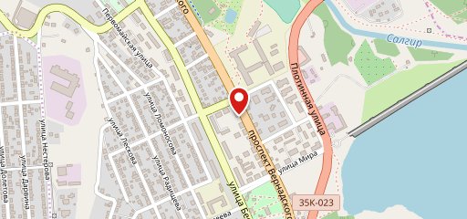 Крендель на карте