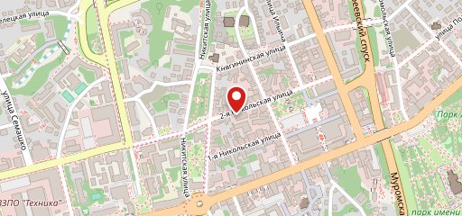 Крендель на карте