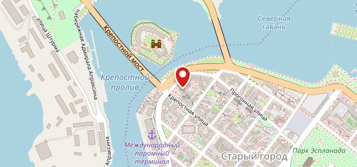 Крендель на карте